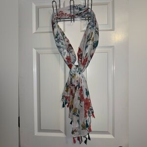 JOY SUSAN Pasiley Floral Scarf, Multiple Colors NWT